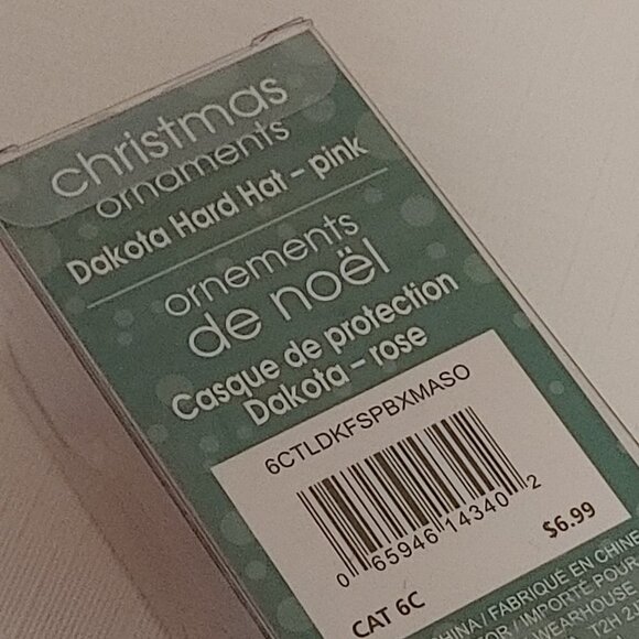 HTF Pink DAKOTA Had Hat Ornament NIP - Picture 3 of 5